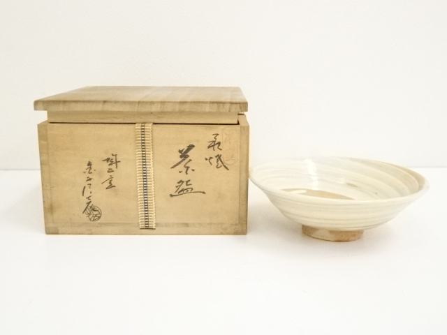 JAPANESE TEA CEREMONY / TEA BOWL CHAWAN HAGI WARE 